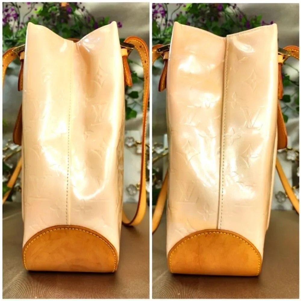 Louis Vuitton Vernis Petronia Street Marshmallow w/ Dust Bag & COA EUC